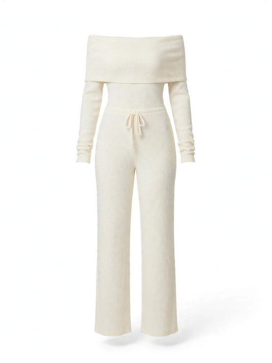 Enterizo off-shoulder