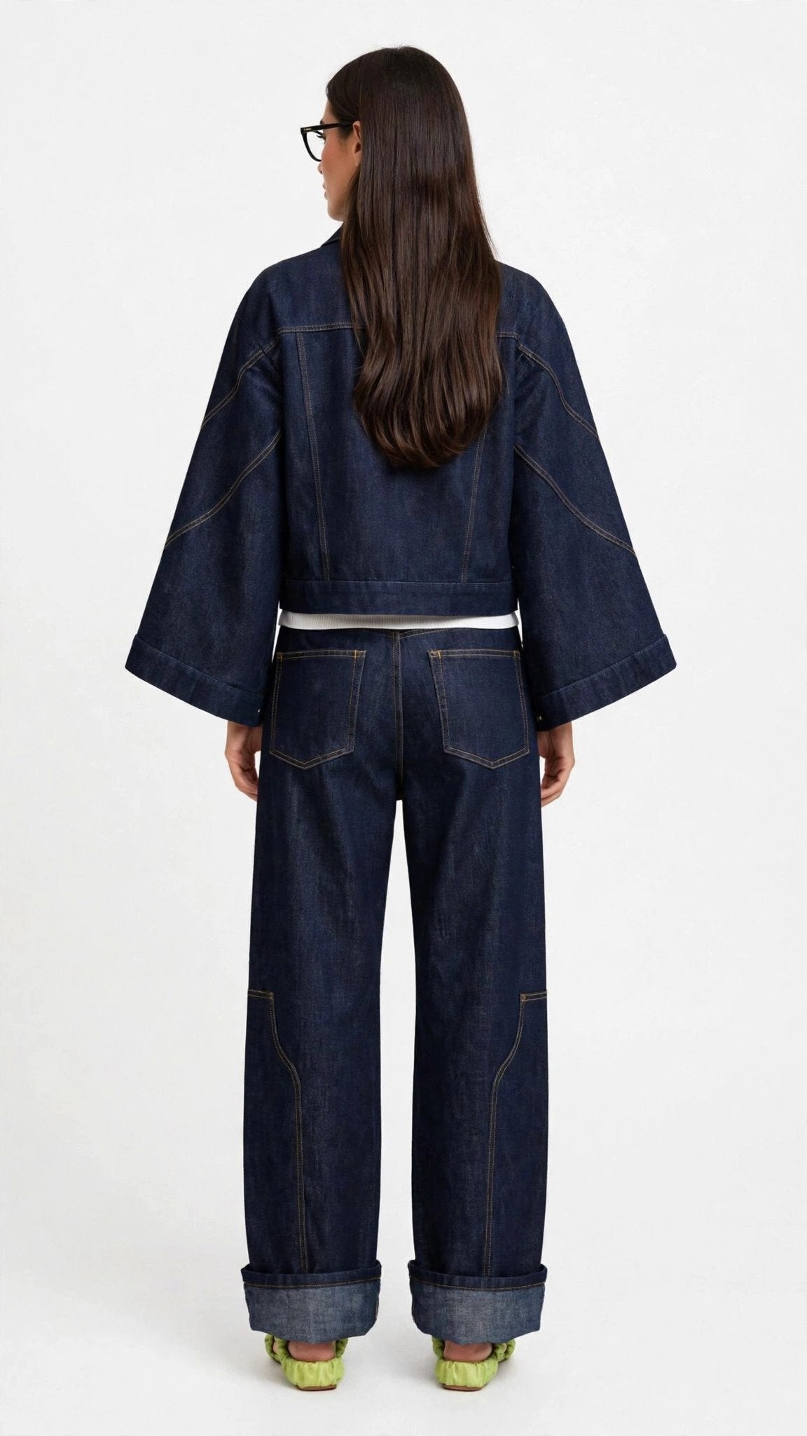 Set Chaqueta y Jean Oscuro