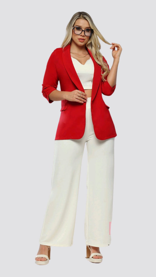 Blazer entallado para mujer