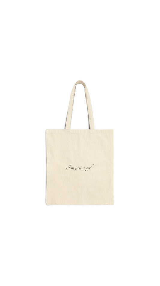 Bolso de mano de lona de algodón