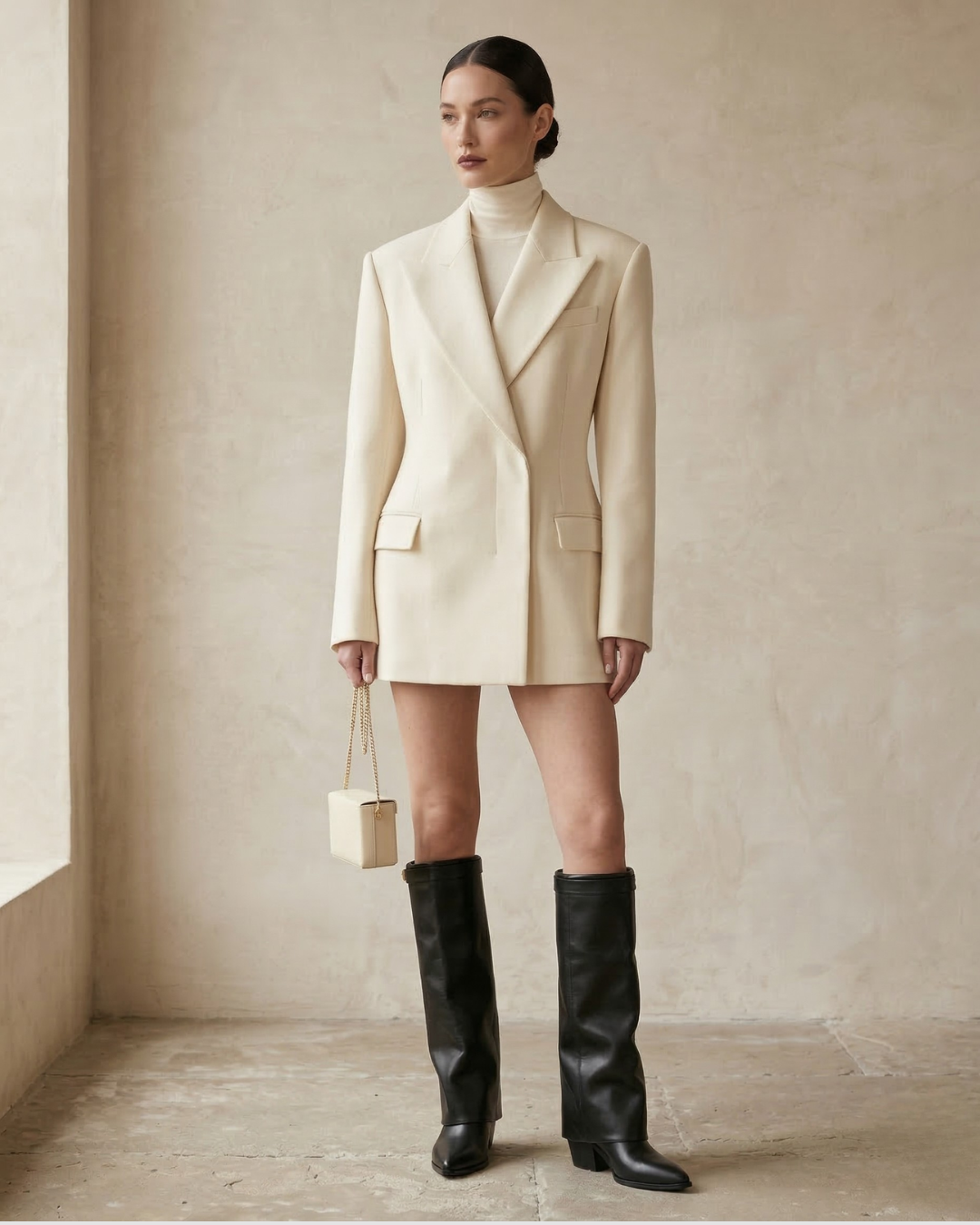 Knee Gaiter Boots