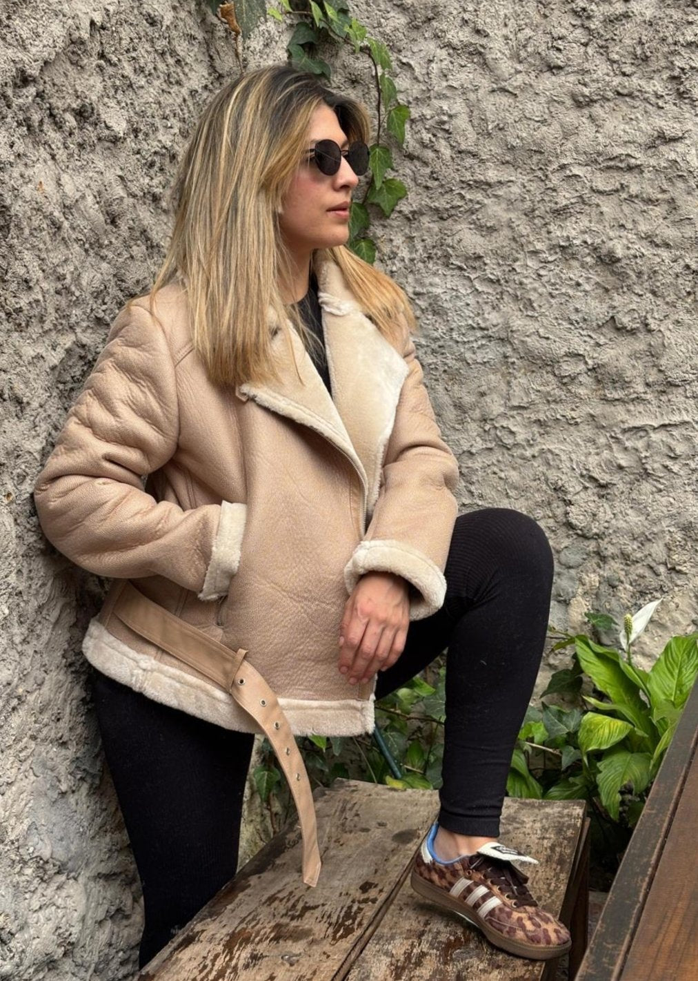 Shearling Aviator Jacket