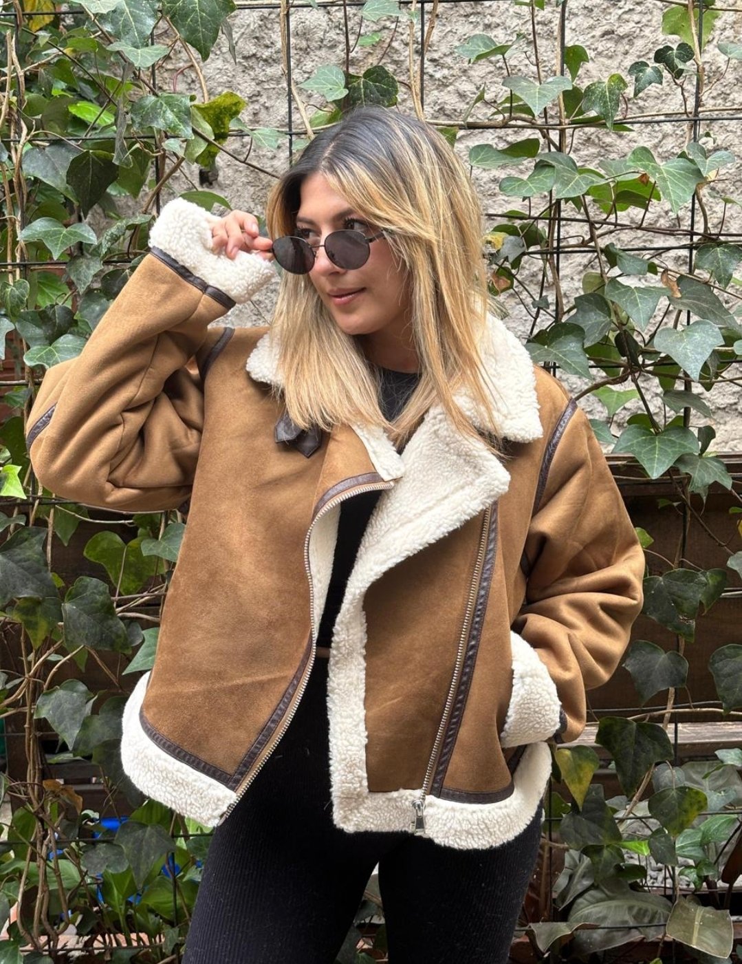 Shearling Aviator Jacket