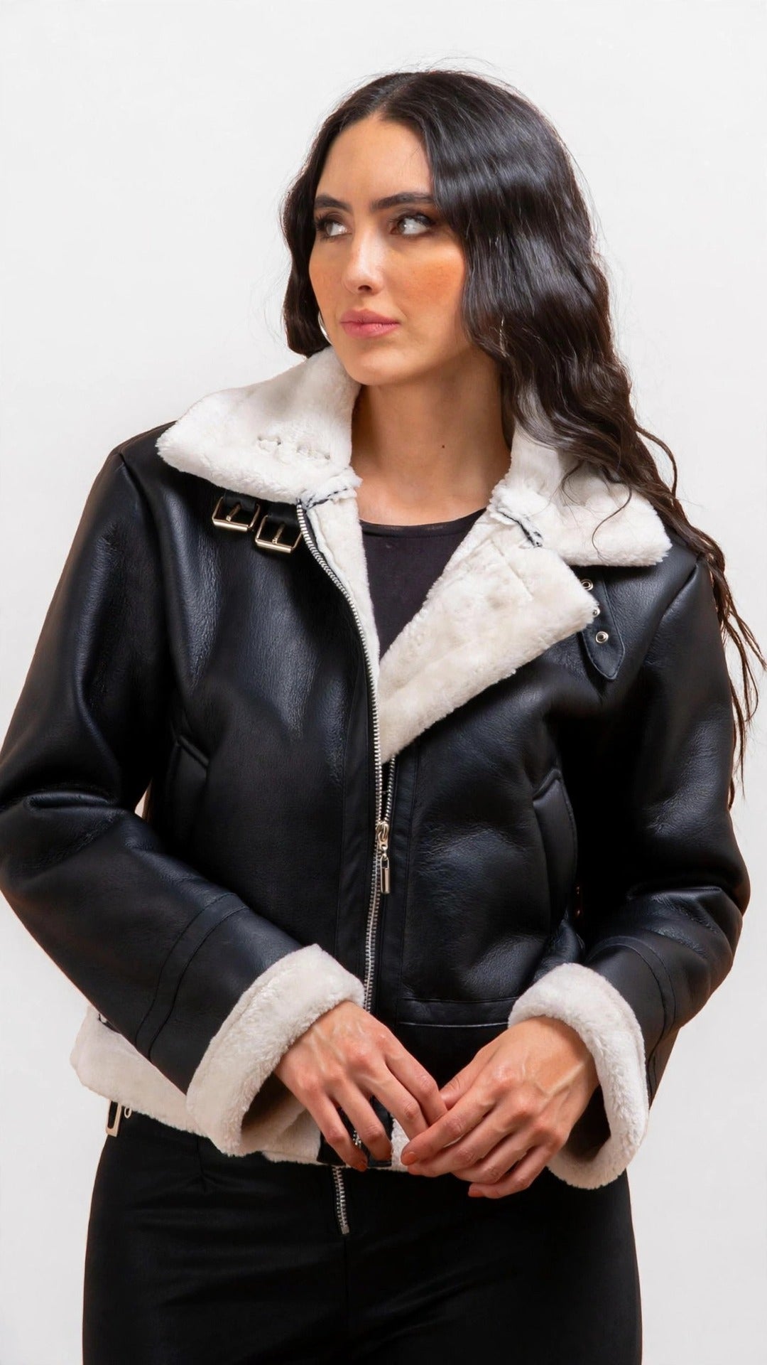 Shearling Aviator Jacket