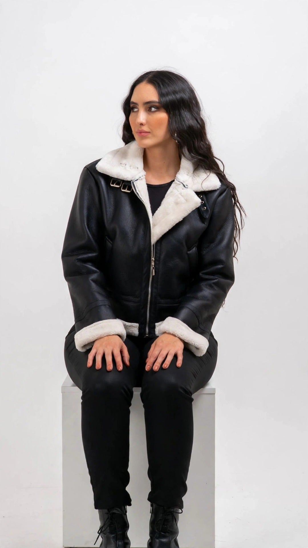 Shearling Aviator Jacket