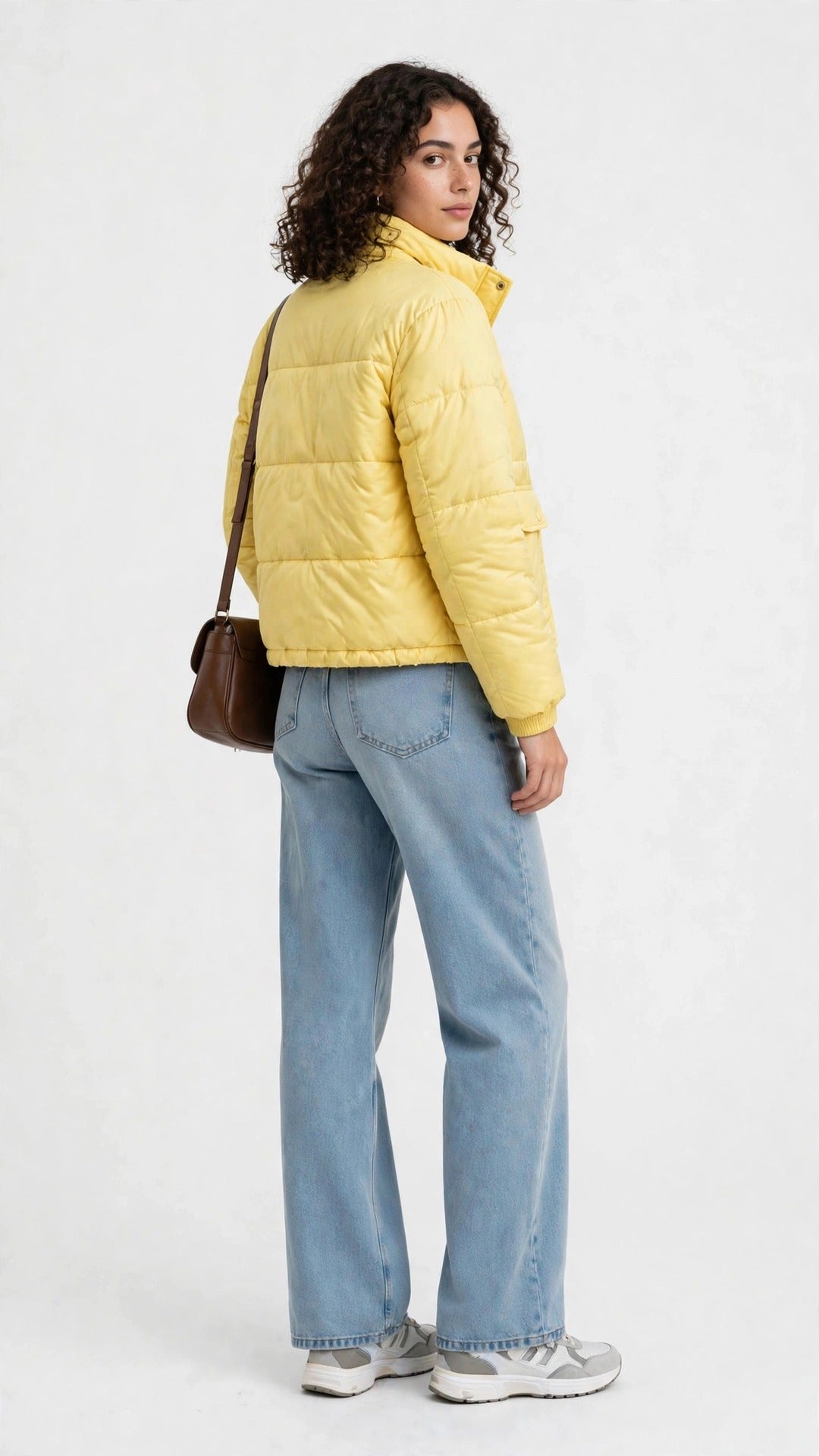 Chaqueta Acolchada Amarilla