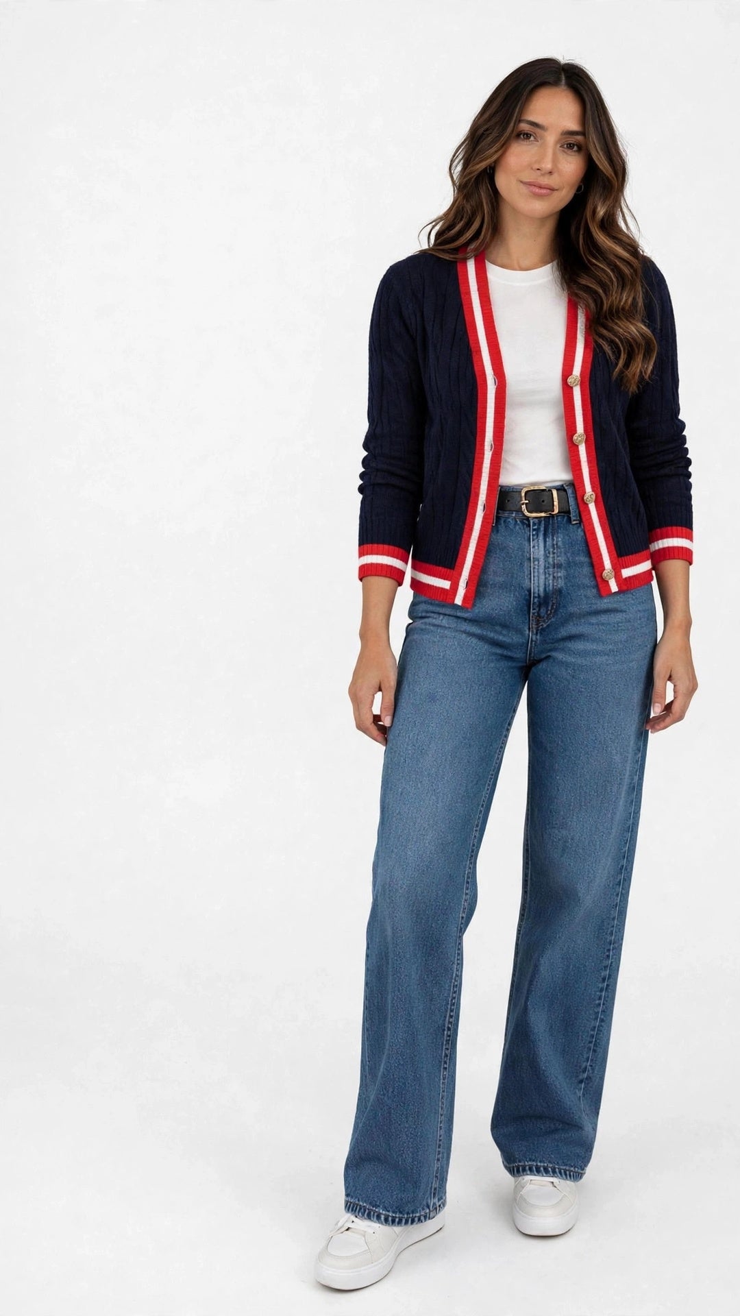 Chaqueta Maca a rayas