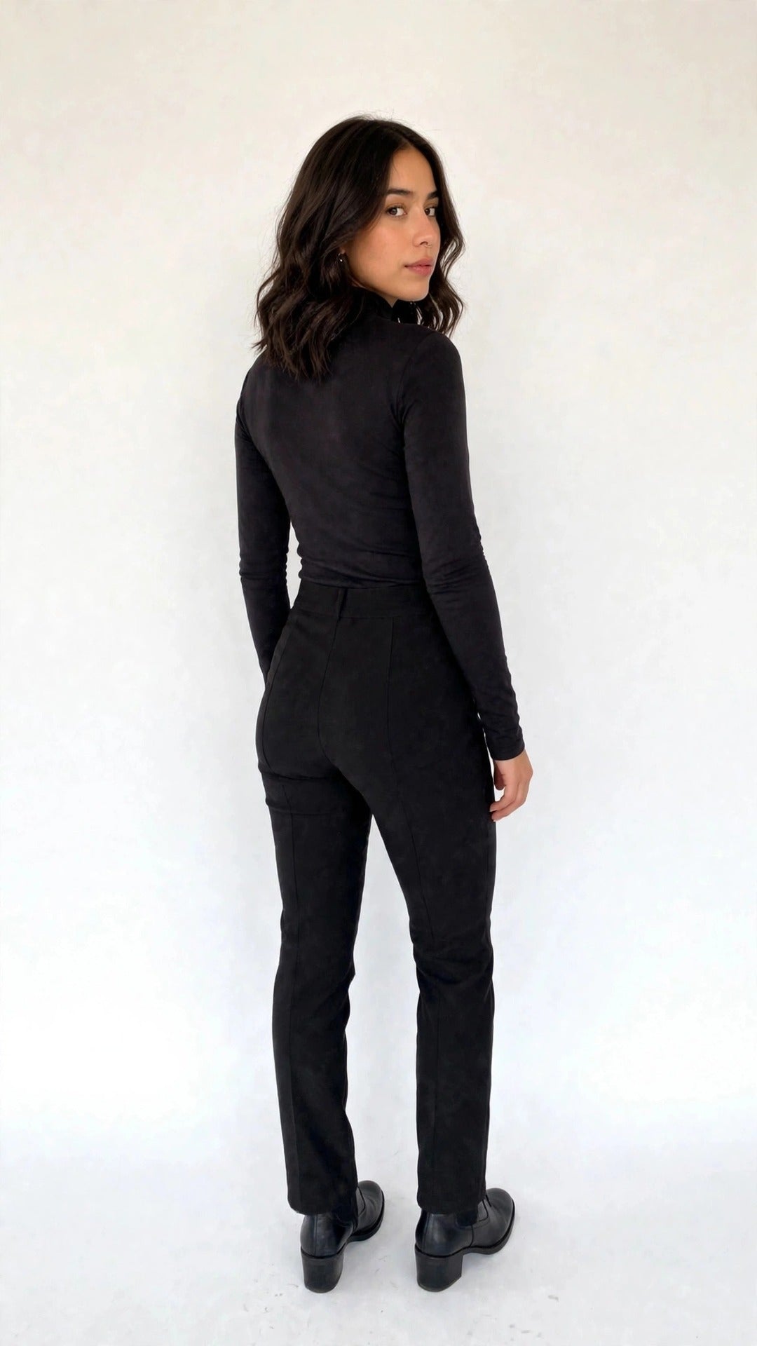 Cotton Mock-Neck Sweater
