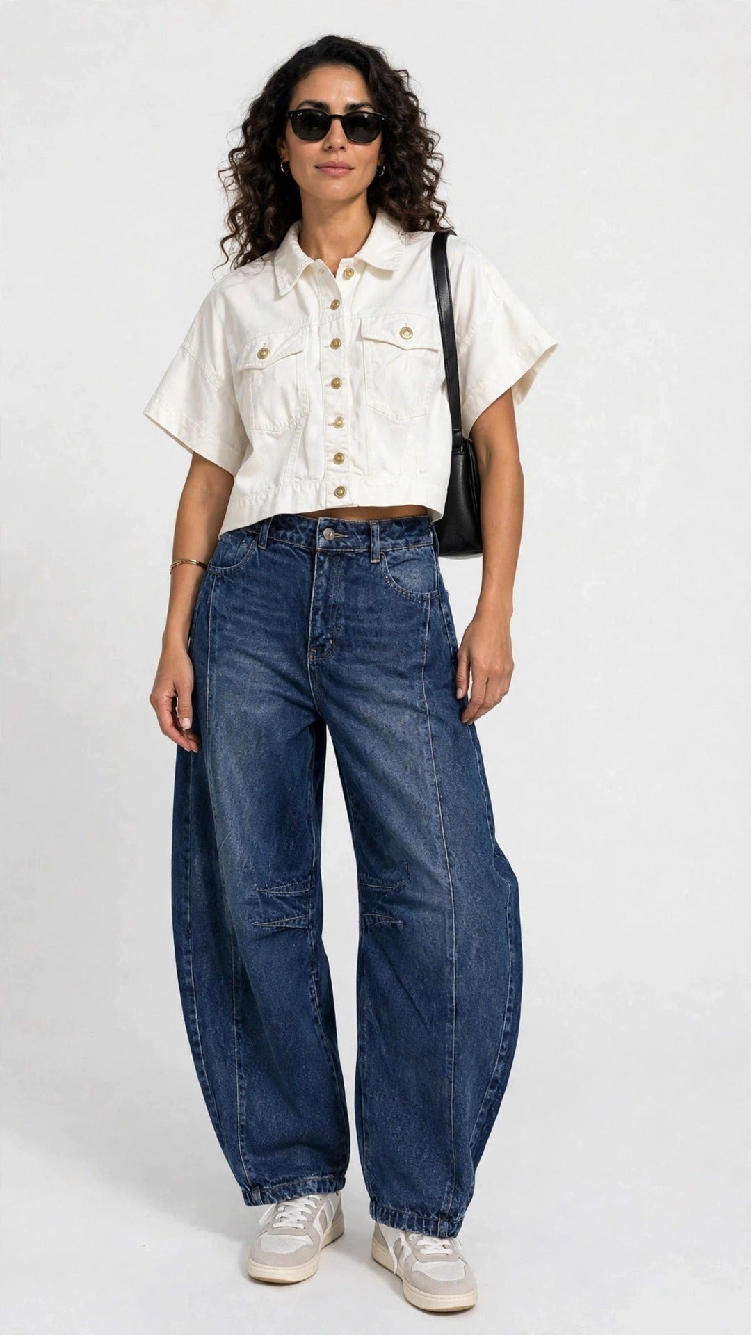 Ruana en Denim