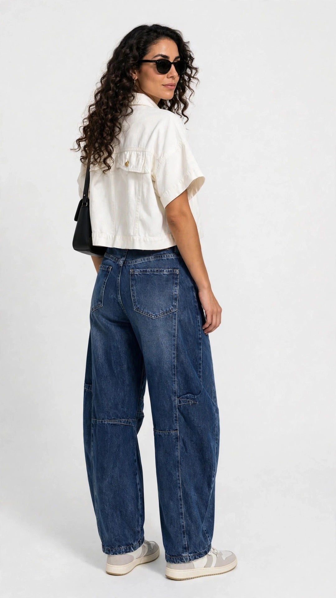 Ruana en Denim