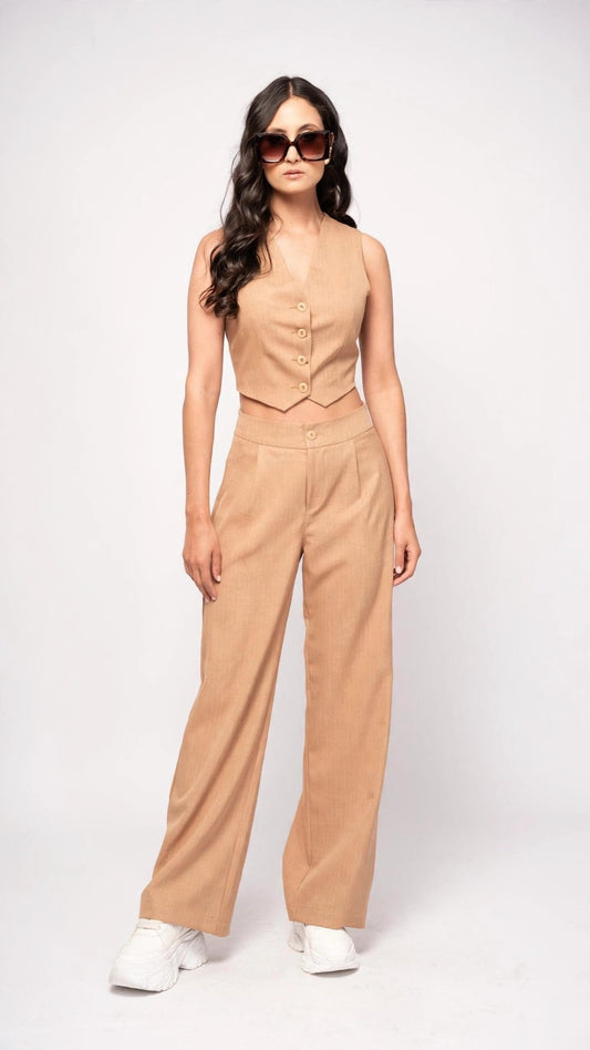 Set de Pantalón y Chaleco para Mujer