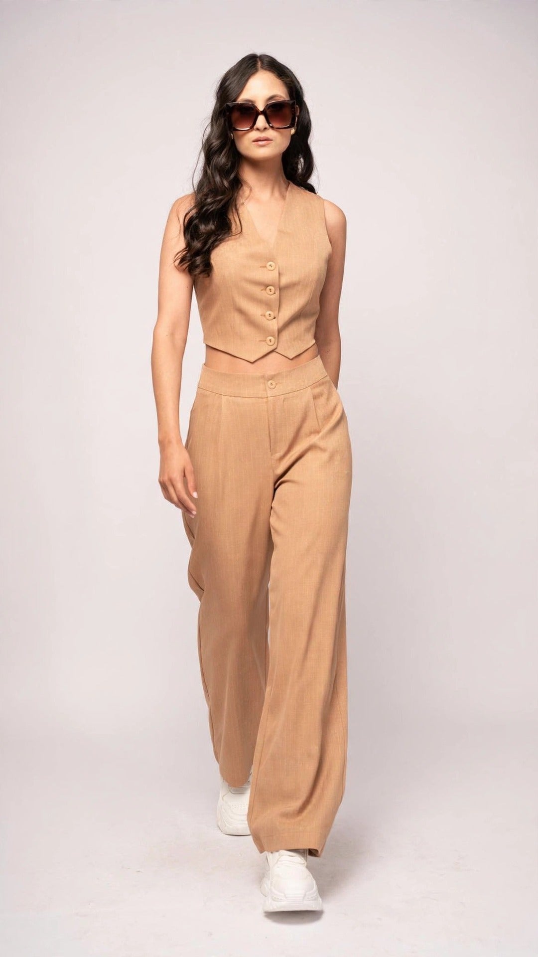 Set de Pantalón y Chaleco para Mujer